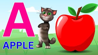 abcd  a for apple  a se anar  a b c d e f g  abc song  phonics song  abcd cartoon  abcde [upl. by Lazaruk650]