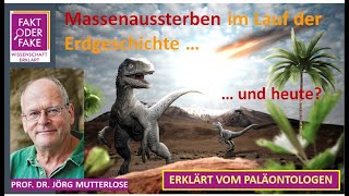 Massenaussterben biologischer Gruppen im Laufe der Erdgeschichte [upl. by Wsan]