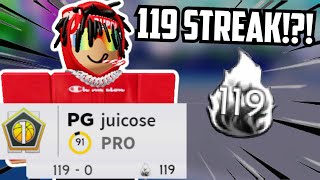 Can I beat JUICOSE in ROBLOX HOOPZ Hoopz Roblox Basketball [upl. by Sirrot]