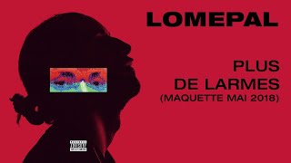 Lomepal  Plus de larmes maquette mai 2018 lyrics video [upl. by Zenas]