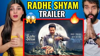 RADHE SHYAM Trailer REACTION  Prabhas  Pooja Hegde [upl. by Uzzi612]