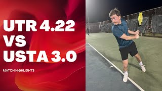 I Nearly Cracked Against a 30 Pusher  Tennis League Network Match 2 [upl. by Aivan]