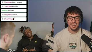 Reacting to SIDEMEN OFFENSIVE TRY NOT TO LAUGH HARRY EDITION [upl. by Dore]