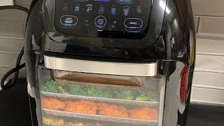 10 Quart Air Fryer Deluxe Review of CHEFMAN MultiFunctional Air Fryer [upl. by Anuhsal]