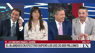 El blanqueo en efectivo superó los US20000 millones quotEl pase 2024quot entre Feinmann y Rossi [upl. by Idnas]