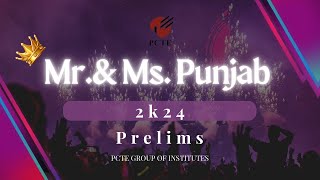 PCTE  MR and MISS PUNJAB 2024 [upl. by Ocinom]