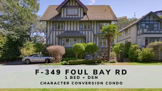 Virtual Open House Tours Unnarrated – F349 Foul Bay Rd – Victoria BC [upl. by Hayley]