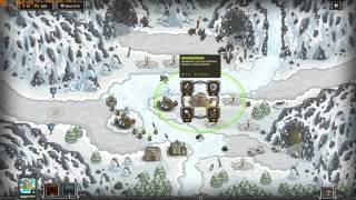 Kingdom Rush  GLACIAL HEIGHTS  Veteran  HD  STEAM [upl. by Savanna449]