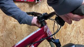 Finding and removing headset play  How to adjust an Aheadset on any bike [upl. by Hestia803]