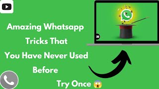 Whatsapp New Tips and Tricks  WhatsApp New Features 2024 [upl. by Dougal]