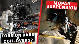 Best Mopar Suspension Upgrades CoilOvers or Torsion Bars [upl. by Aivekal]