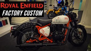 Royal Enfield Factory Custom Launched  Your Custom RE Bike Built from the Factory [upl. by Aerdnod987]