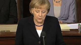 Merkel Addresses US Congress [upl. by Douglas]