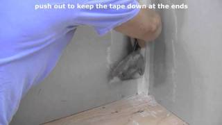 How to Finish Inside Drywall Corners [upl. by Attlee]