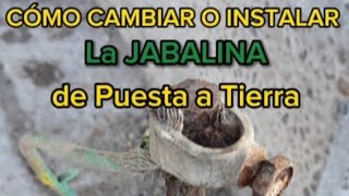 Jabalina de PUESTA A TIERRA  Cómo Instalarlas yo Cambiarlas [upl. by Dur905]