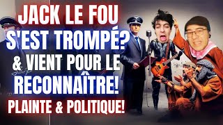 Jack a fait des erreurs  Le facisme amp retrait de Plainte [upl. by Lash290]