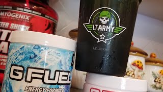 LTLICKME SHAKER CUP AND GFUEL TASTE TEST [upl. by Judson203]