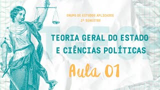 GEA 20212 – Teoria Geral do Estado e Ciências Políticas aula 01 [upl. by Va]