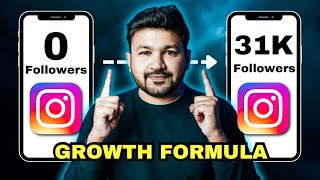 The Instagram Growth Formula  31K Followers in 1 Month  Sunny Gala [upl. by Ajram]