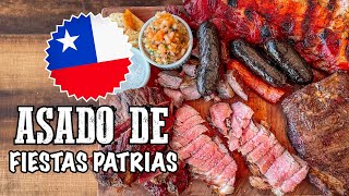 Asado de Fiestas Patrias en Chile  Slucook [upl. by Nirred]