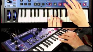 Novation  MiniNova synth tutorial Selecting Sounds [upl. by Krenn565]