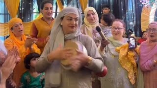 Kashmiri mehandi raat function by mehak mir  kashmiri wedding 2024 [upl. by Etat446]