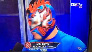 Kalisto Botched interview Draft 2016 [upl. by Row]