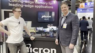 Micron Unveils the Worlds First FourPort SSD at Embedded World 2024 [upl. by Agathy]