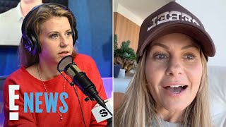 Jodie Sweetin Defends Olympics Drag After Candace Cameron Bure Calls It quotDisgustingquot  E News [upl. by Neerom]