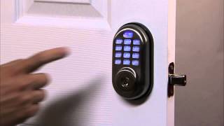 Yale Real Living Push Button Deadbolt Programming  User PIN Code Registration 02 [upl. by Gardie102]