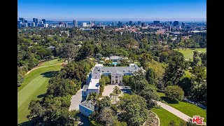 US195000000 Mansion 10644 Bellagio Rd Los Angeles CA 90077 For Sale [upl. by Yesor]