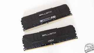 Ballistix Gaming DDR43200 MHz CL16 32GB Review [upl. by Politi659]