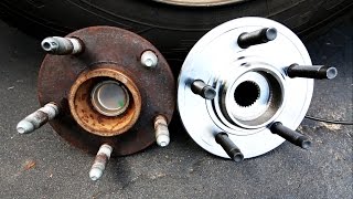 How to Replace a Front Wheel Bearing [upl. by Ayrolg]