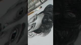 pencil sketch art original photo pj jaga sketch channel [upl. by Cindy]