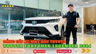 Toyota Fortuner LEGENDER 2024 Trắng Ngọc Trai Nóc Đen  Đẳng Cấp xe MÁY DẦU TOYOTA [upl. by Belden]