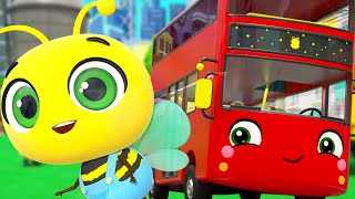 Wheels On The Bus  Boo Boo Kids Nursery Rhymes  Songs for Toddlers [upl. by Euqinomad567]