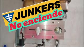 Junkers no enciende  Sustitución Termopar [upl. by Akeenat]