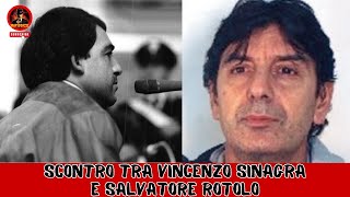 Scontro tra Vincenzo Sinagra e Salvatore Rotolo al maxiprocesso [upl. by Eivi]