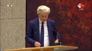 Rutte wegwezen Inbreng Geert Wilders debat dividendbelasting [upl. by Enrichetta]