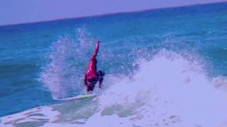 Poks Esquivel the OneLegged Filipino Surfer [upl. by Brieta]