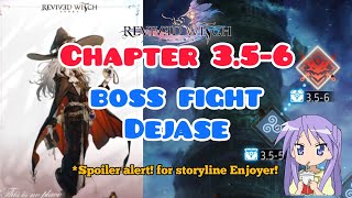 REVIVED WITCH Chapter 356 Boss fight Dejase amp SPOILER ALERT [upl. by Kirven]