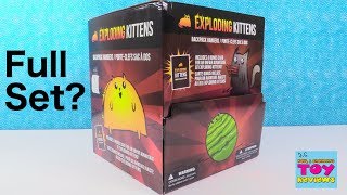 Exploding Kittens Game Backpack Hangers Blind Bag Toy Review Opening  PSToyReviews [upl. by Palmer38]