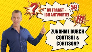 Cortison  Cortisol Was tun gegen das Zunehmen DU FRAGST ICH ANTWORTE  Nr 59 [upl. by Ahsart]