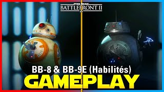 BB8 amp BB9E GAMEPLAY Suprématie  Habilités Emotes amp Premiers Avis  Star Wars Battlefront 2 [upl. by Uoliram]