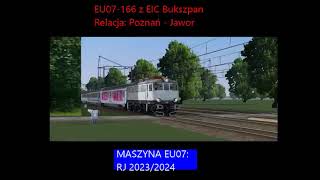 Maszyna EU07 RJ 20232024 129  26032024 169 [upl. by Gunar889]