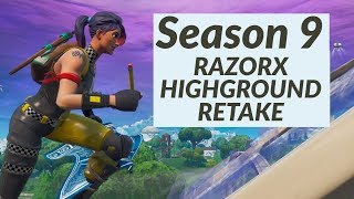 RAZORX Double Cone Jump Tutorial Console and PC Fortnite Creative Tutorial [upl. by Asenev]