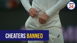 Latest Australian balltampering trio sent home and sanctioned [upl. by Chaffin]