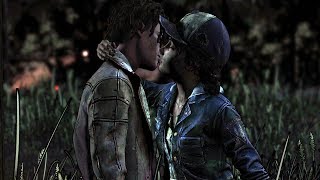 Clementine and Louis Date and KISS Scene  Walking Dead Final Season Episode 3 [upl. by Adner]