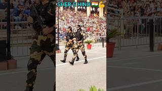 Most Shocking Wagah Border Parade 😱 India Pakistan Border Ceremony attari wagahborder Ep1 [upl. by Nora]