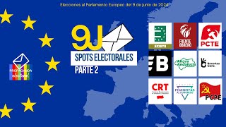 SPOTS ELECTORALES 9J ELECCIONES EUROPEAS PARTE 2 EXISTEFRENTE OBREROPCTERECORTES CERO EB [upl. by Yeclehc]